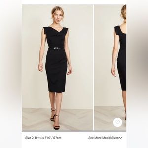 Black Halo Jackie O Dress